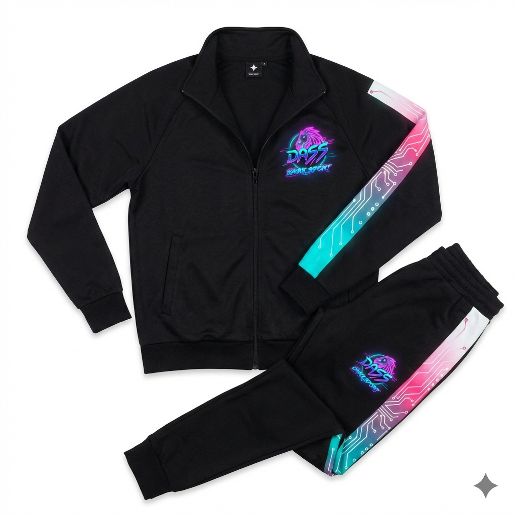 Conjunto de Caballero DASS CiberPunk Premium Casual y entrenamiento