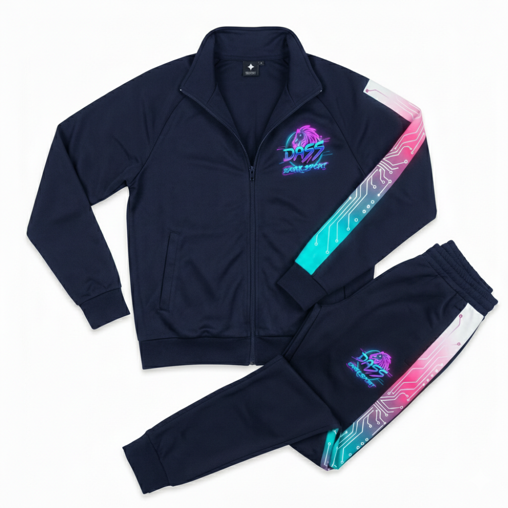 Conjunto de Caballero DASS CiberPunk Premium Casual y entrenamiento