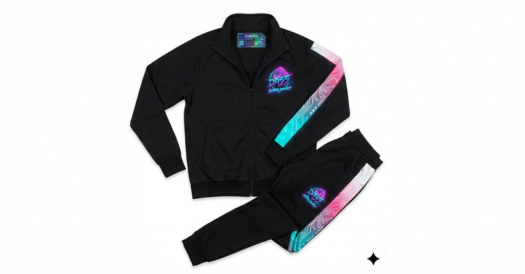 Conjunto de Caballero DASS CiberPunk Premium Casual y entrenamiento